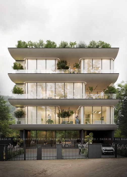 معماری ساختمان مسکونی