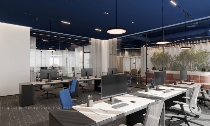 طراحی اداری مدرن 7 طراحی اداری مدرن