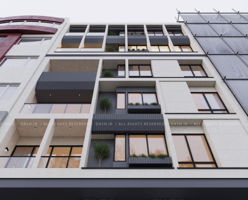 معماری ساختمان مسکونی