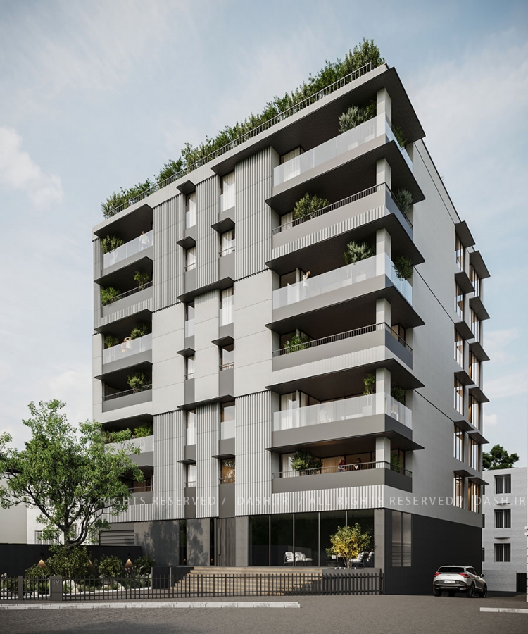 معماری ساختمان مسکونی