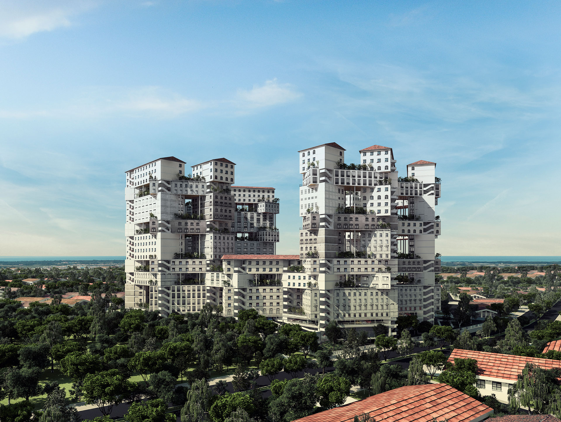 معماری ساختمان مسکونی