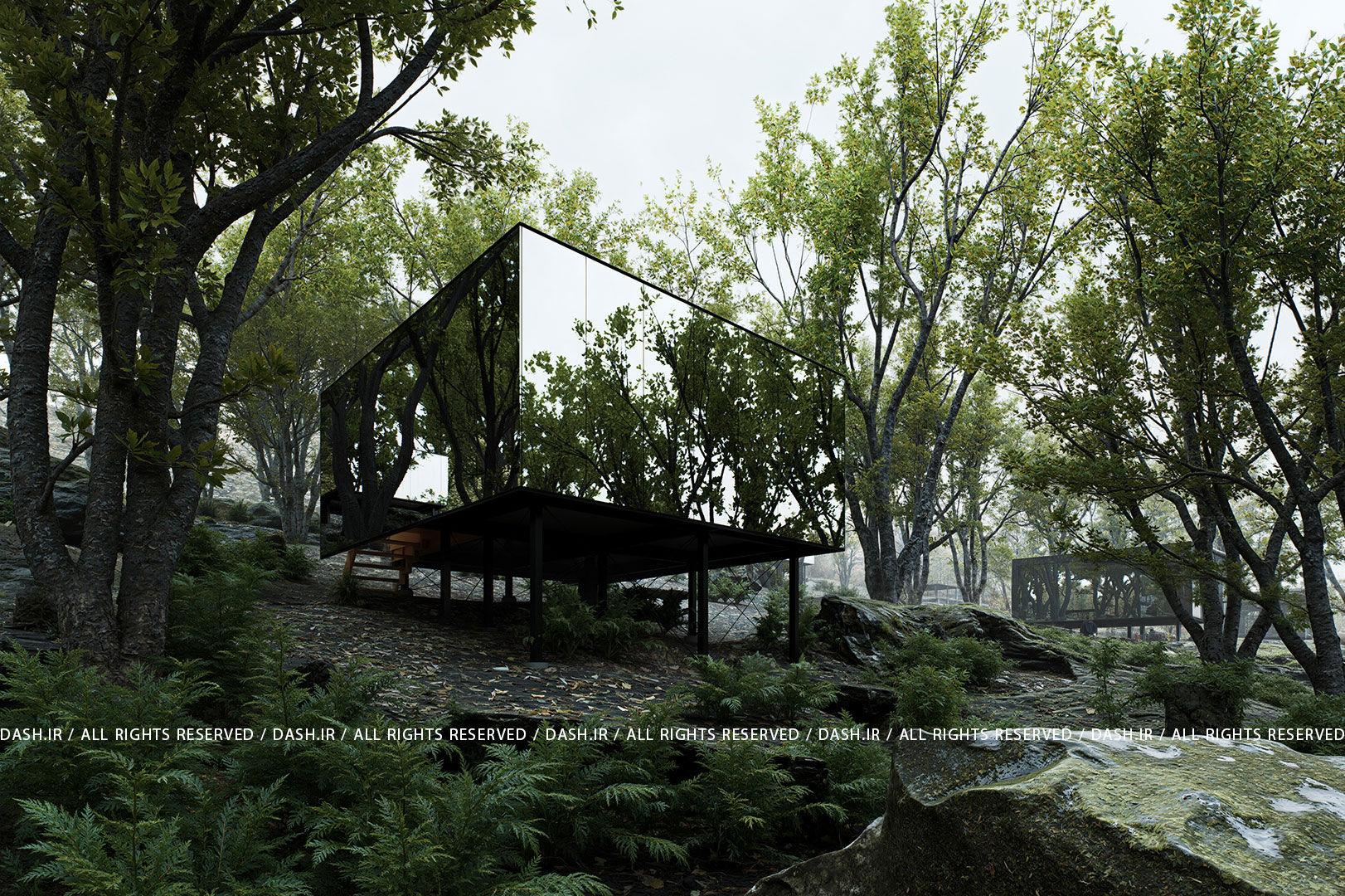 مجموعه اقامتی خانه درختی نامرئی مجموعه اقامتی خانه درختی نامرئی