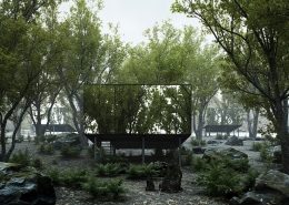 Invisible Treehouse Resort 1 مجموعه اقامتی خانه درختی نامرئی