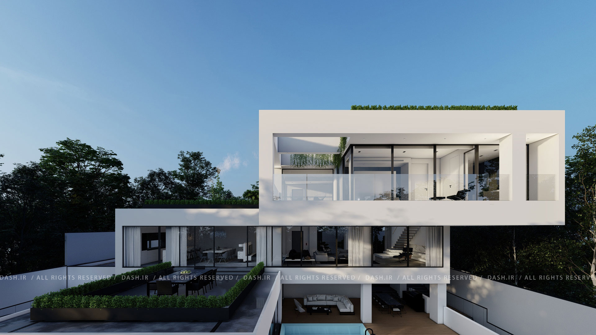 طراحی نمای ساختمان