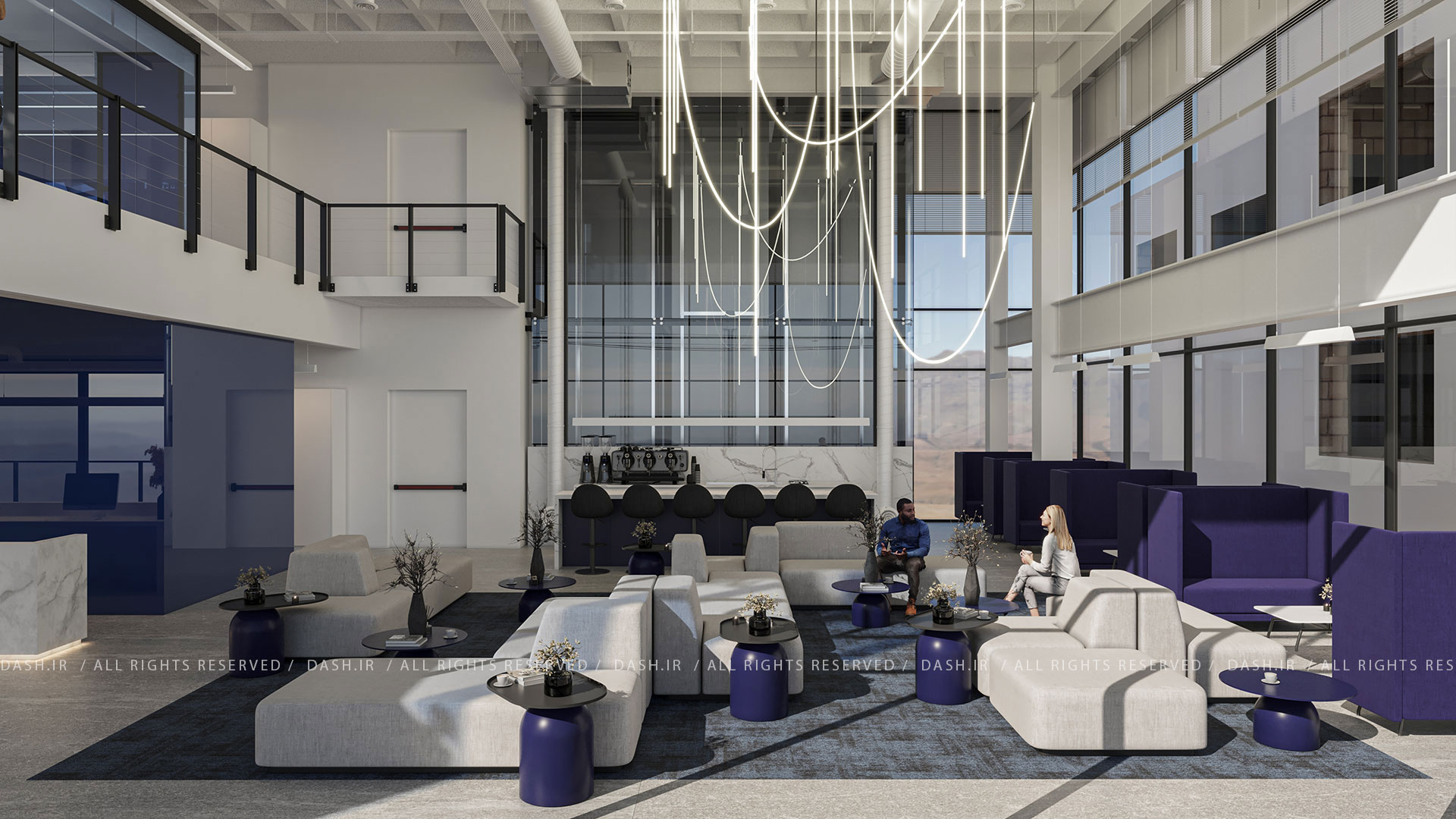 کارخانه مدیسا طراحی اداری داخلی دش